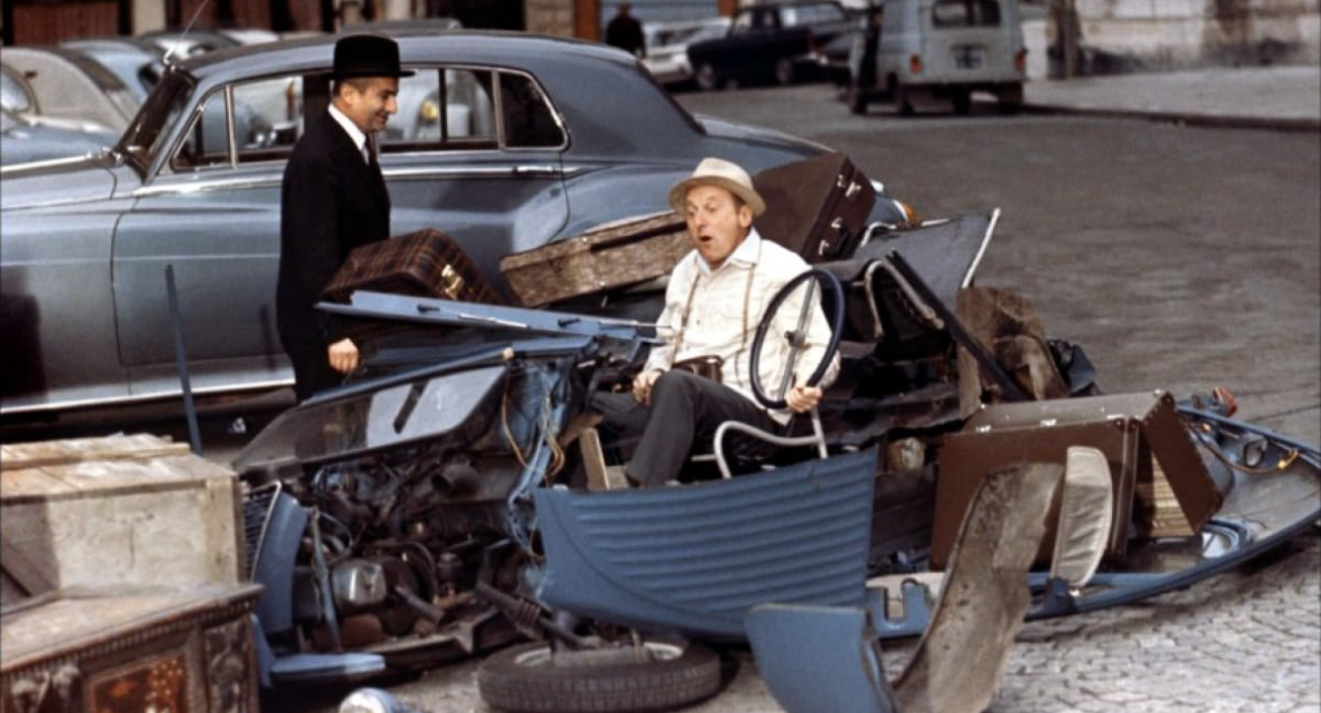 Кадр из фильма "Разиня" (1965)