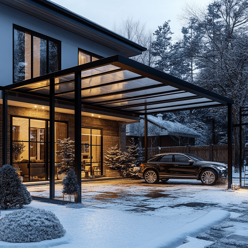    Навесы из поликарбоната в Уфе: как создать идеальное пространство для вашего дома и бизнеса с ЗМК-Зенит ZMK-ZENIT