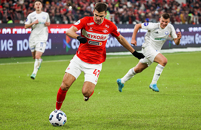    Эпизод матча: «Спартак» (Москва) — «Оренбург», 2:0.Валерия Калугина/ТАСС