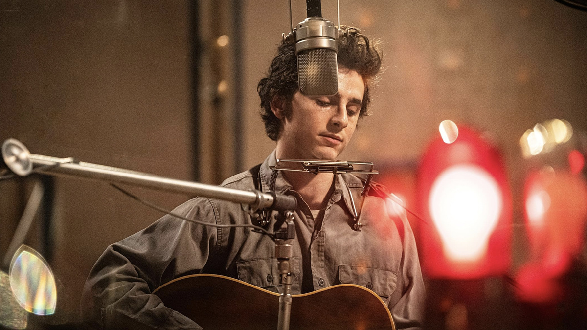 Кадр из фильма "Боб Дилан: Никому не известный"