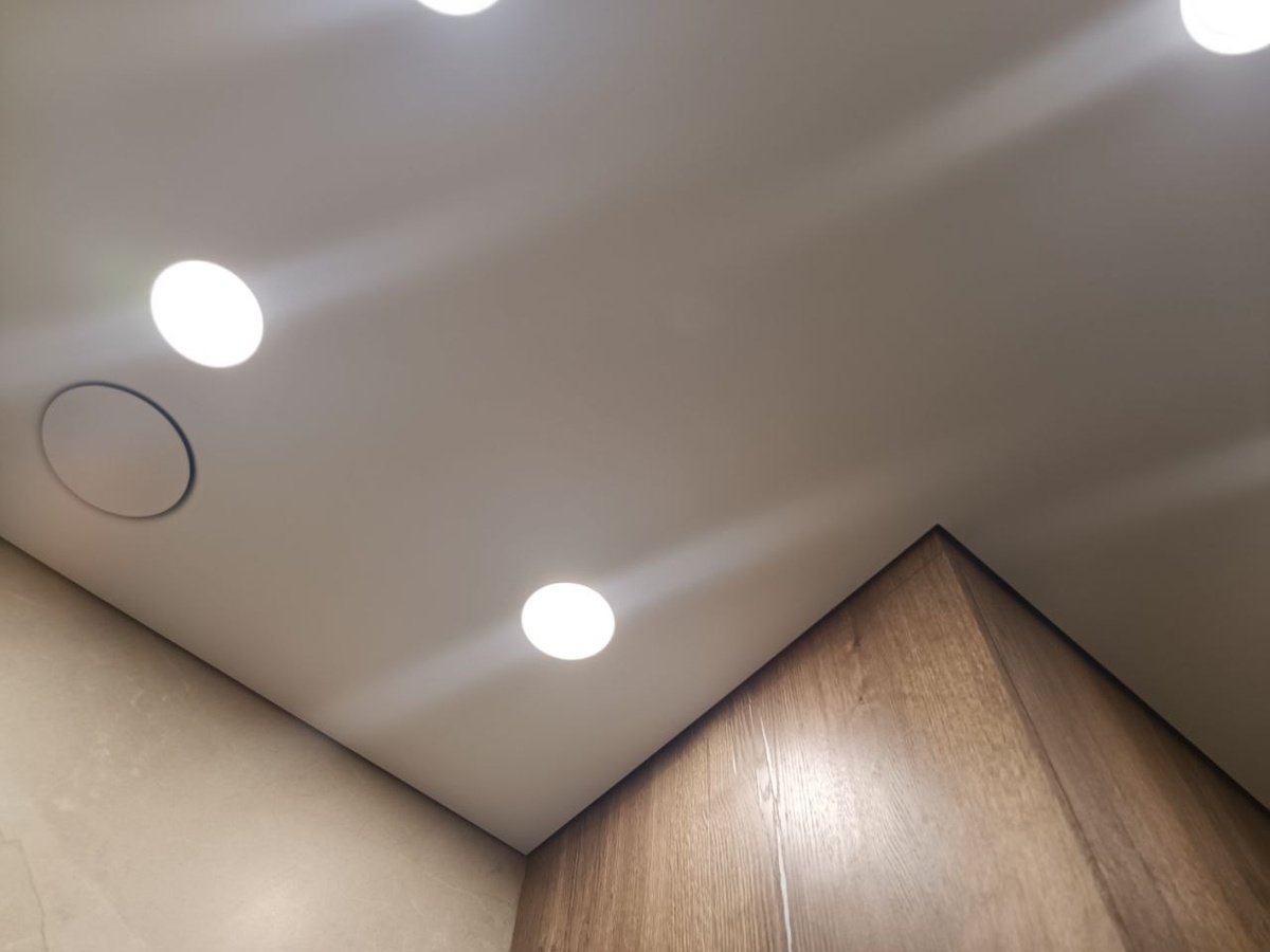 Теневой профиль EURO KRAAB, встроенные светильники