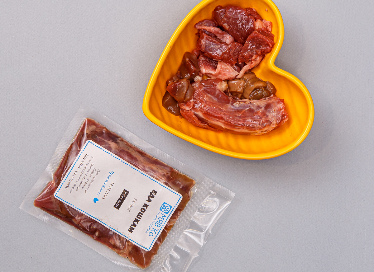 Правильный состав порции для кошки