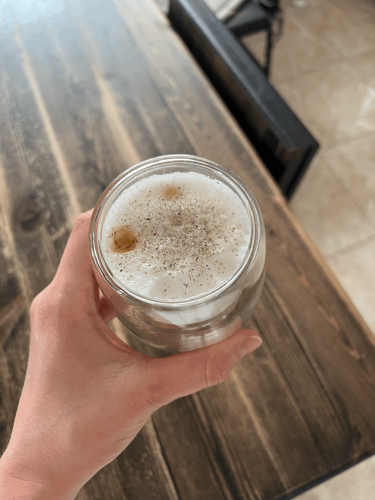 Кофе с лавандовым сахаром