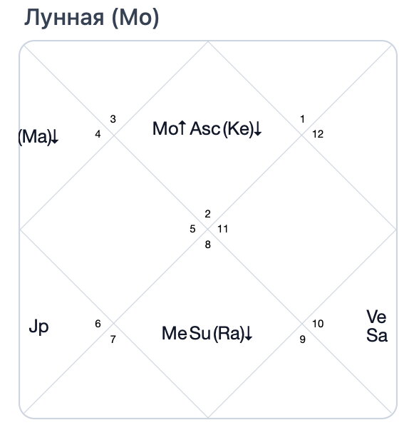 Натальная карта - Юра Борисов