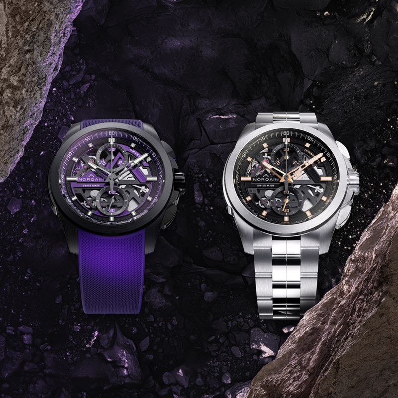 На фото: хронографы NORQAIN Independence Chrono