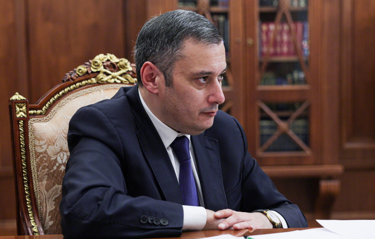    Врио губернатора Курской области Александр Хинштейн  Гавриил Григоров/пресс-служба президента РФ/ТАС