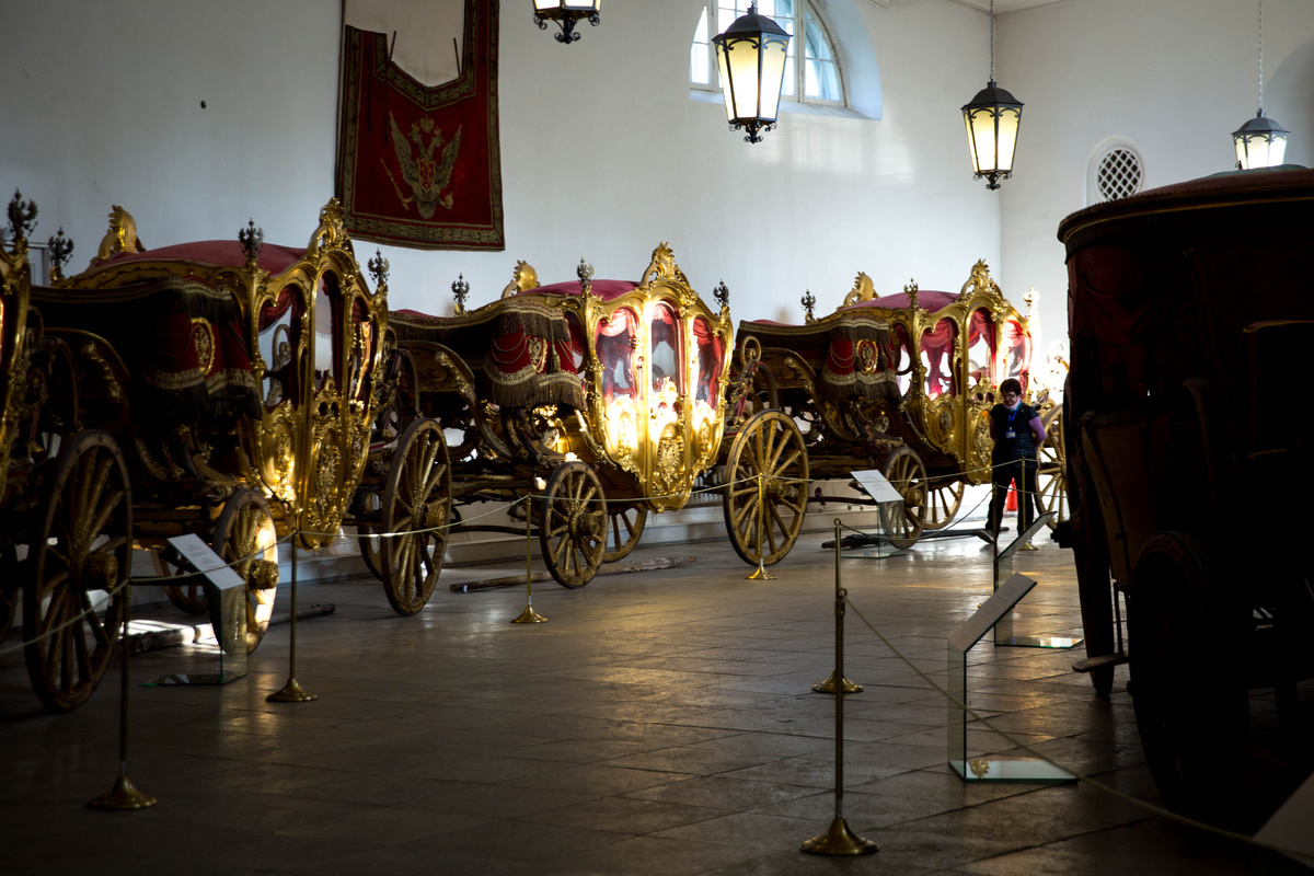 «Придворный экипаж в Царском Селе». Фото: ГМЗ «Царское Село», Святослав Новиков