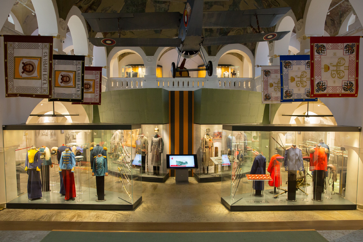 «Россия в Великой войне» в Ратной палате. Фото: ГМЗ «Царское Село», Екатерина Новак