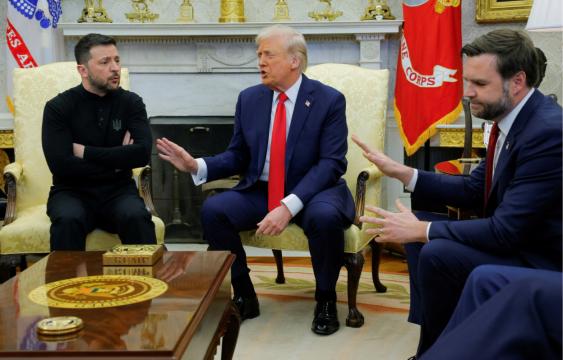    Песков: встреча Трампа и Зеленского показала, что достичь мира на Украине будет тяжело