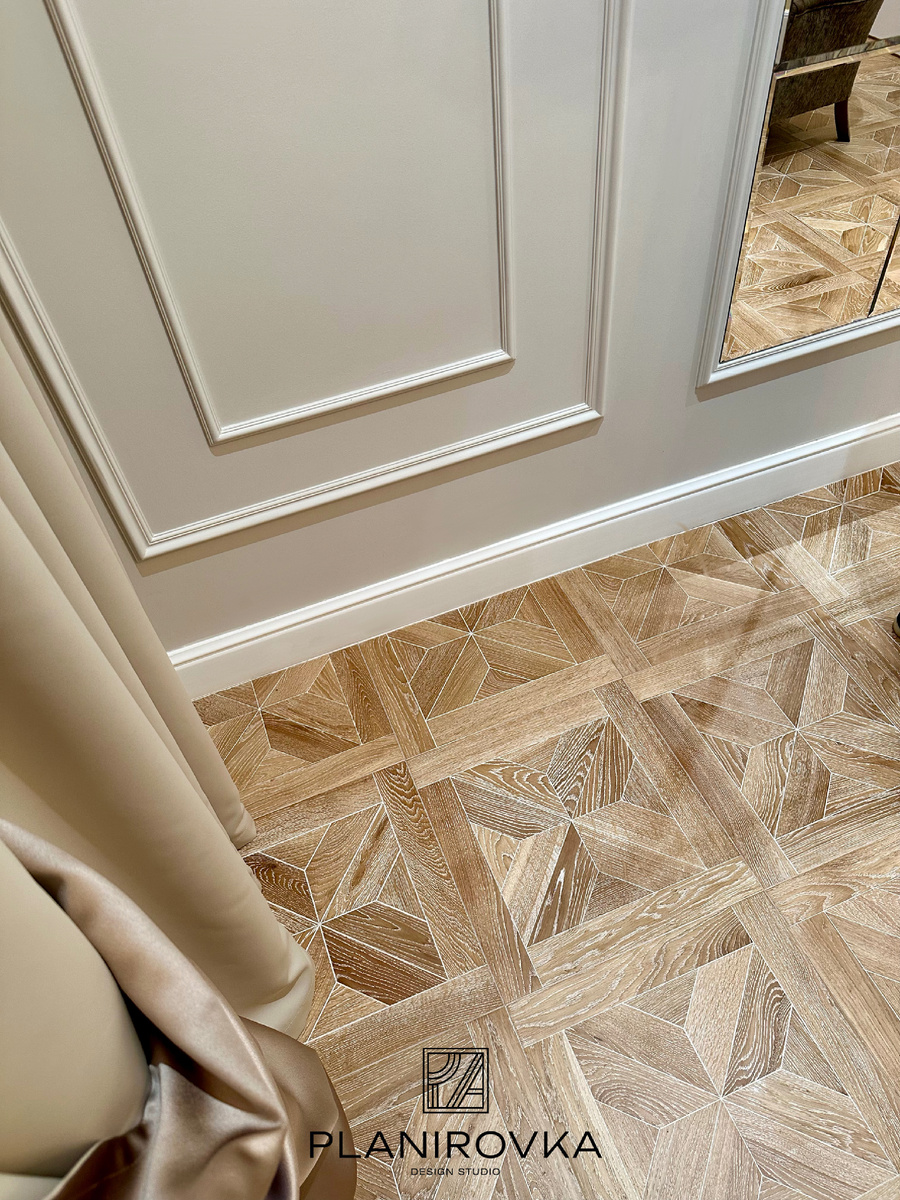 Модульный паркет в лаунж зоне