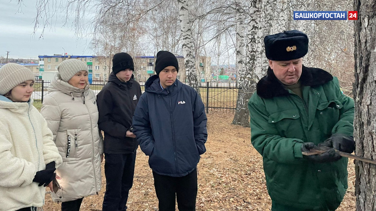    Школьникам Ишимбайского района Башкирии рассказали о профессии лесовода