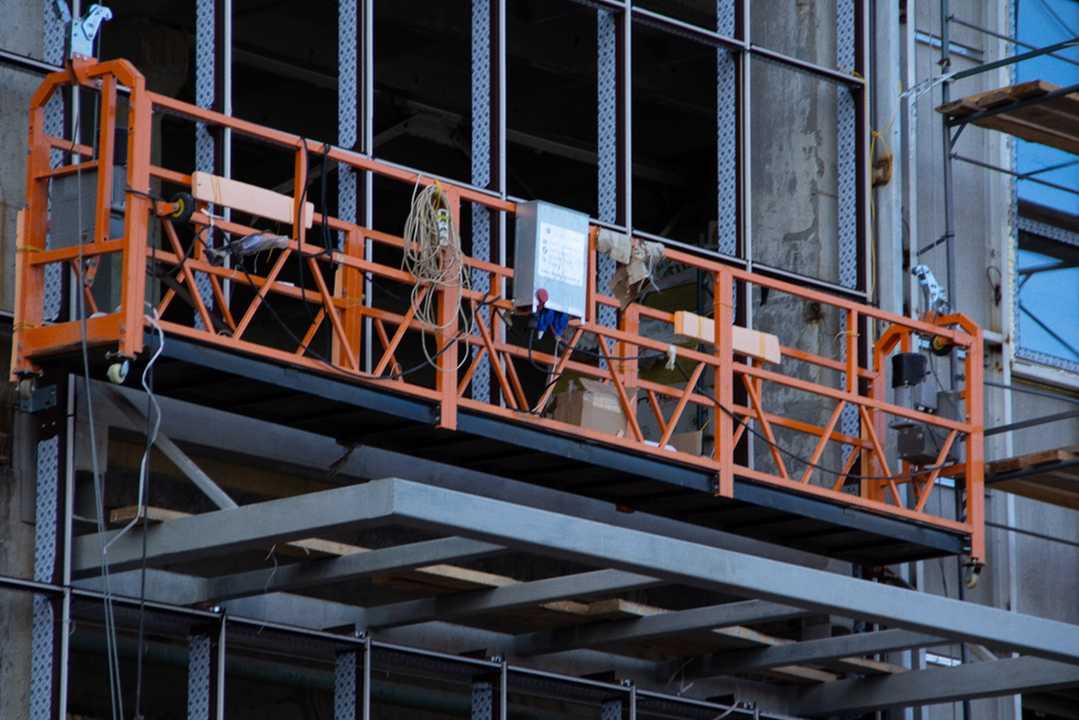 Строительная люлька 