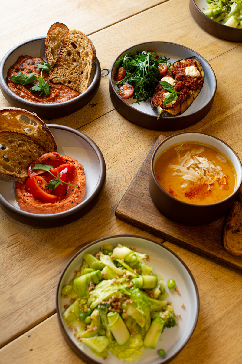 Постное меню, кафе-пекарни "Хлеб насущный"