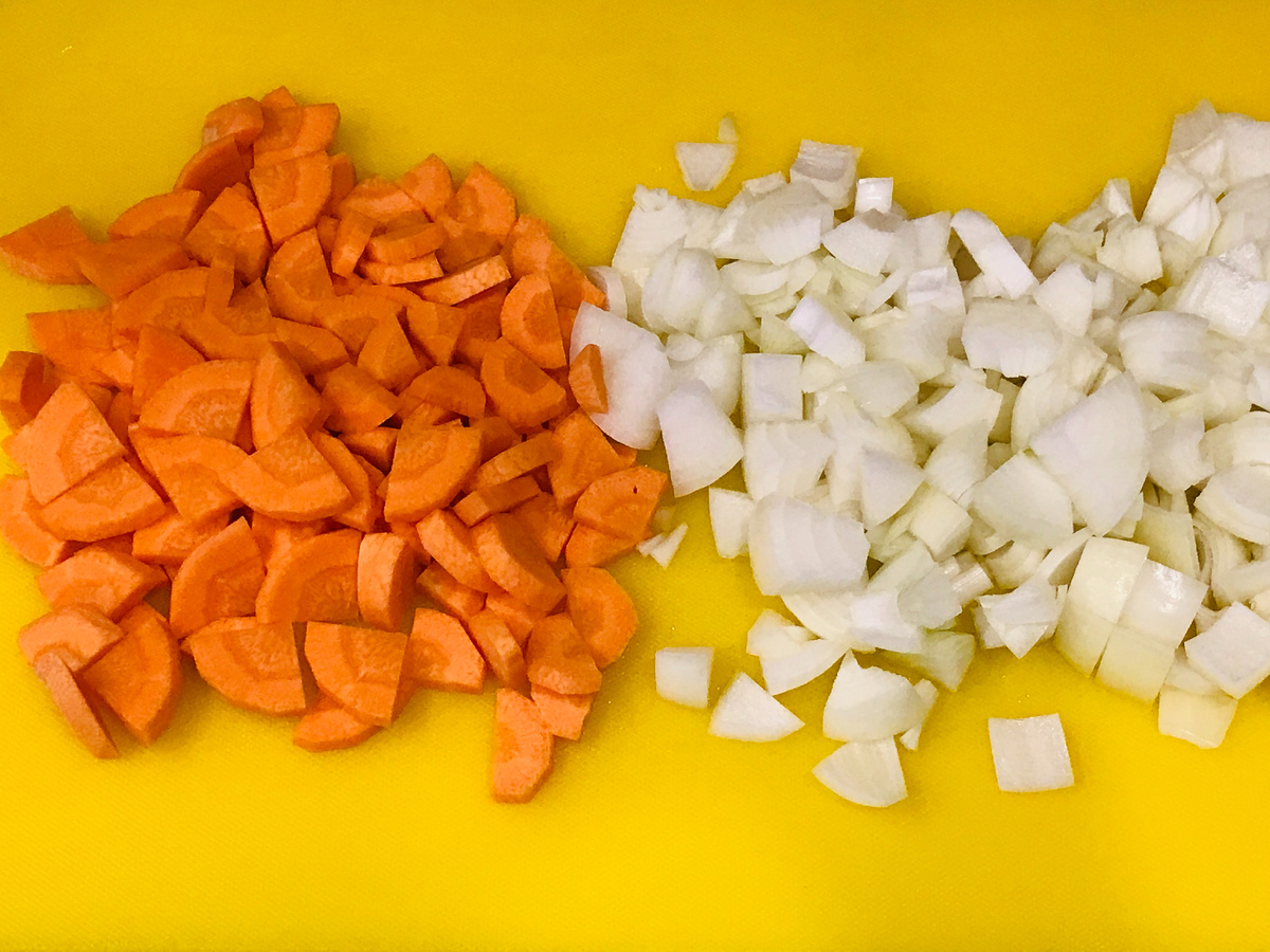 Лук и морковь