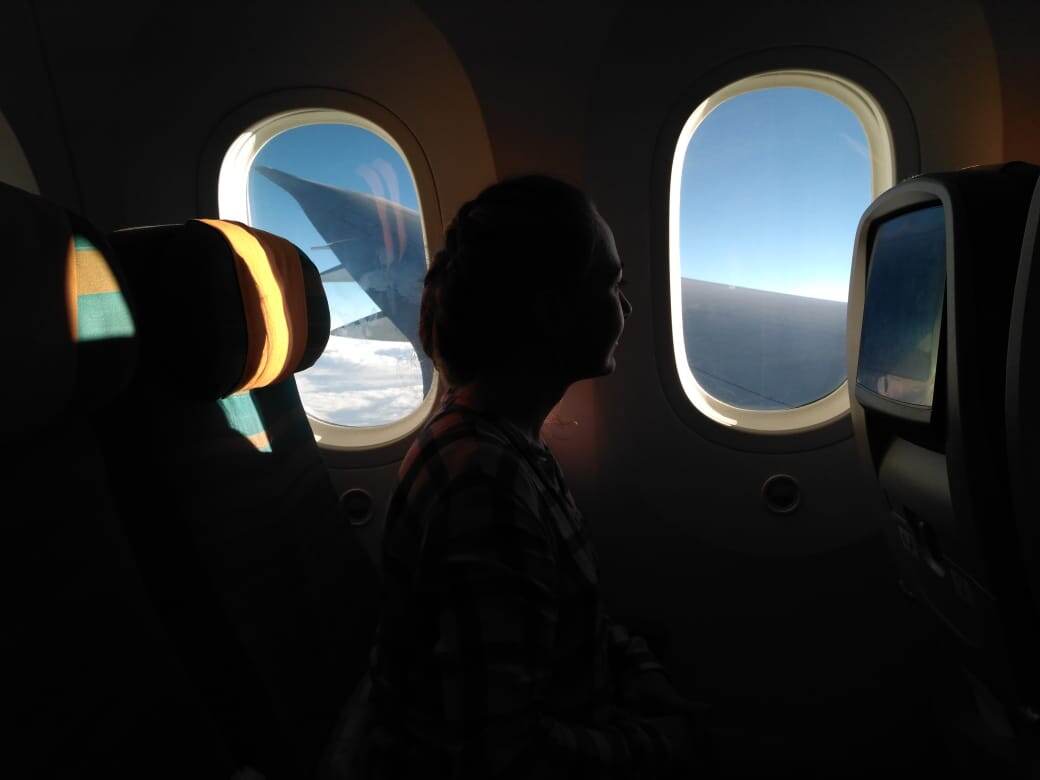 Выучить слова успеешь даже в самолете! Фото автора