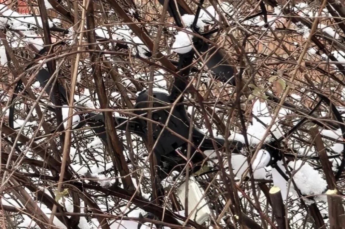    В Абинске обнаружили упавший БПЛА рядом с одним из частных домов