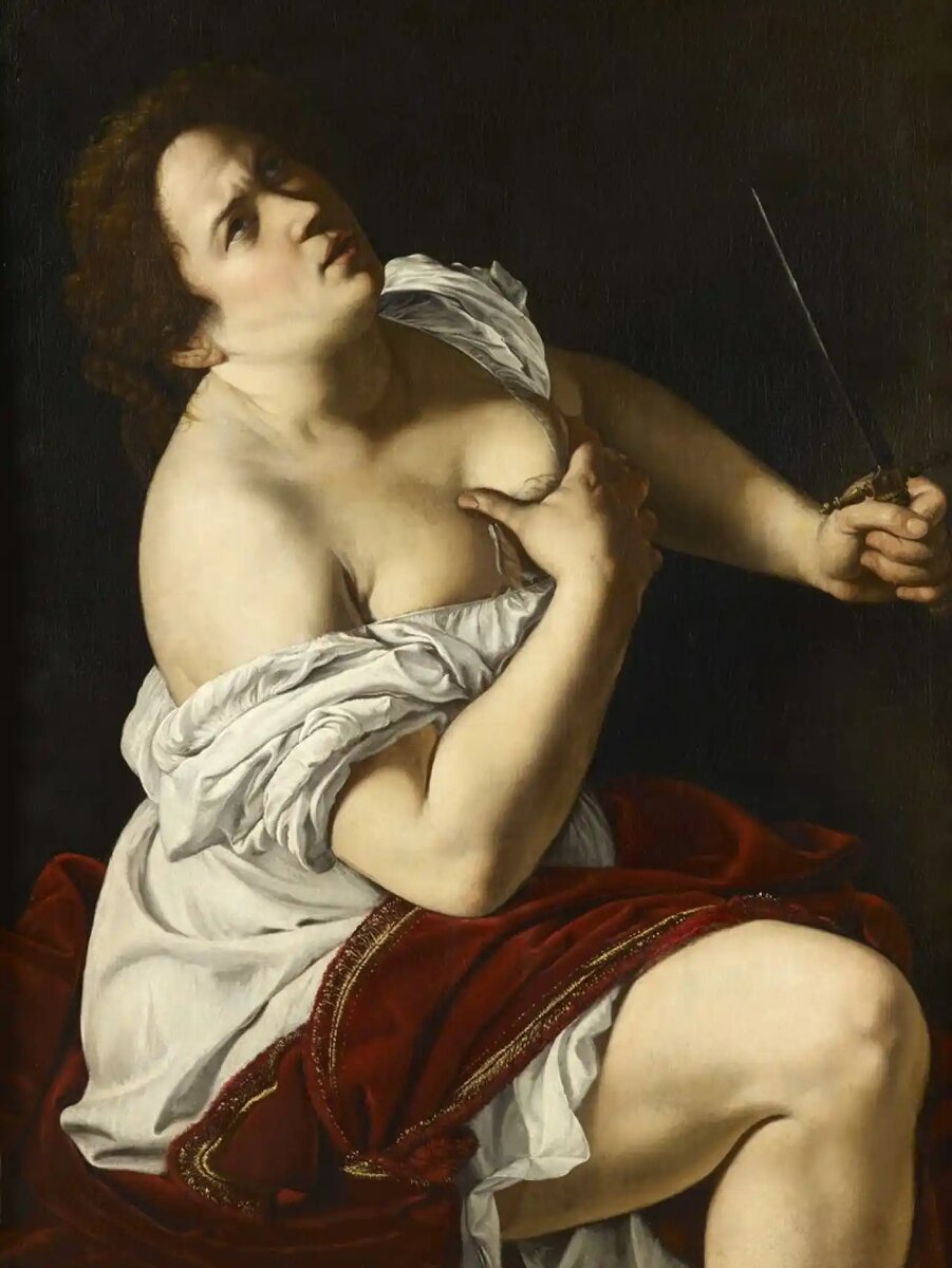 Артемизия Джентилески – «Лукреция»