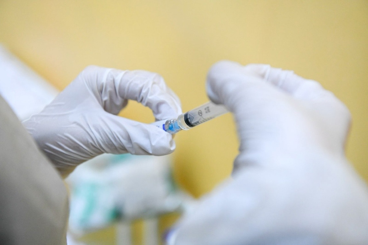    В пункте вакцинации от коронавируса. Фото: "Республика"/Лилия Кончакова