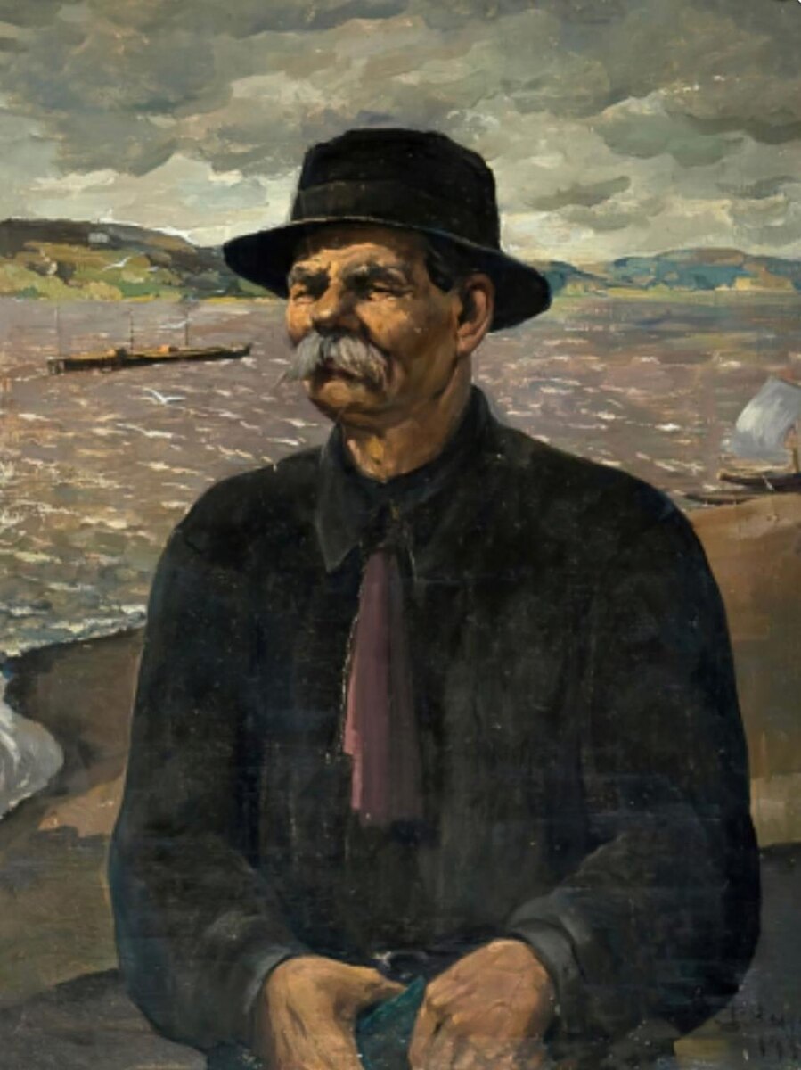 Тихон Успенский. «Максим Горький». 1935