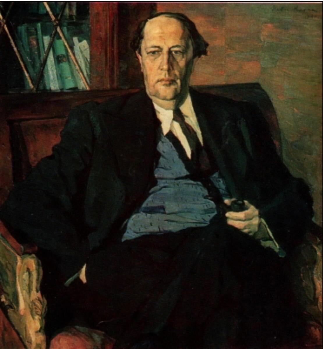 Павел Корин. «Портрет писателя А.Н.Толстого». 1940