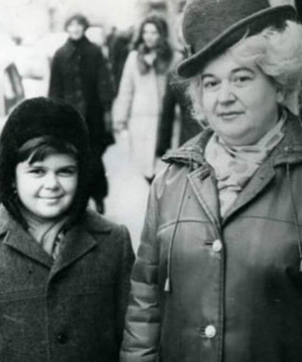 Сергей с мамой