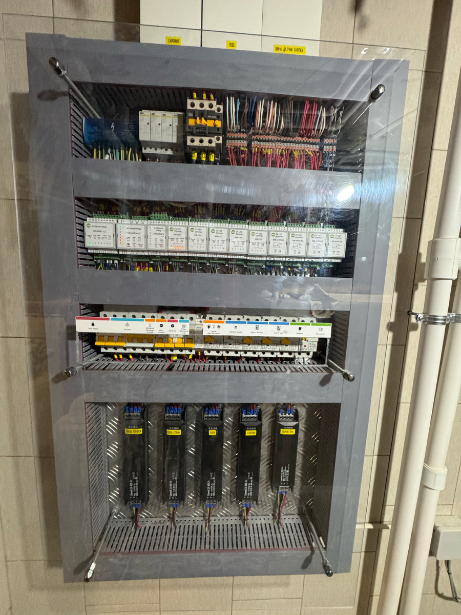 Узел управления. Отвечает за работу сауны. 