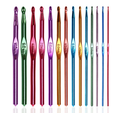 Алюминиевые крючки для вязания