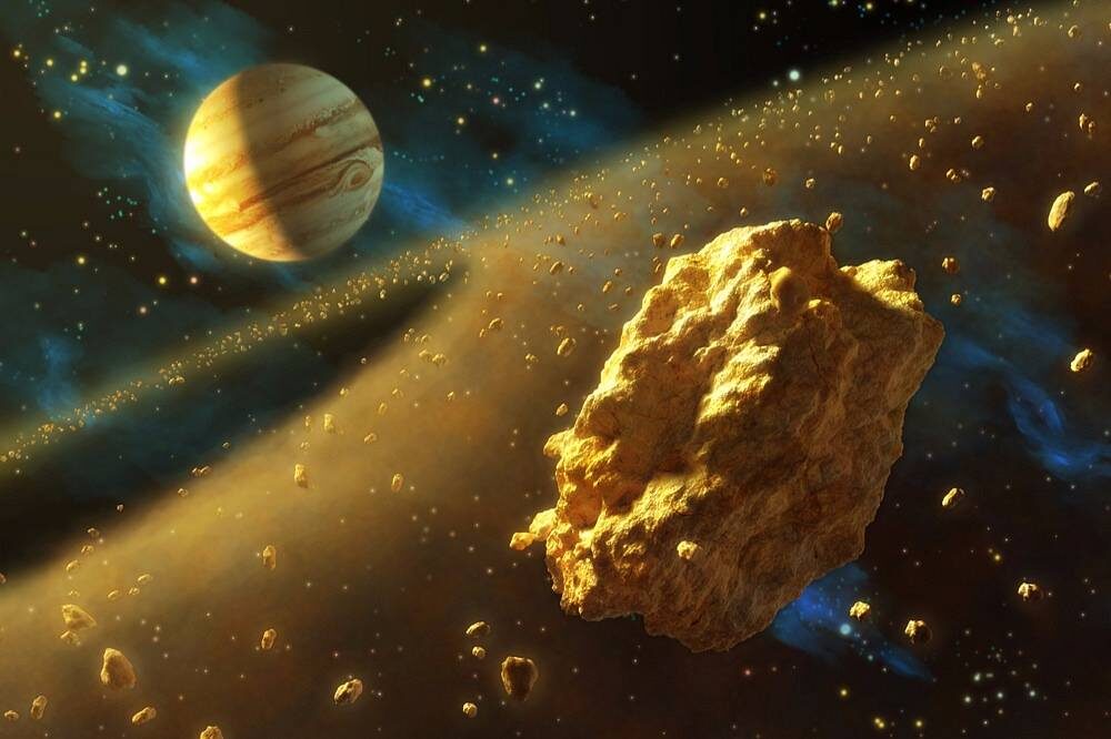 Золото из космоса.