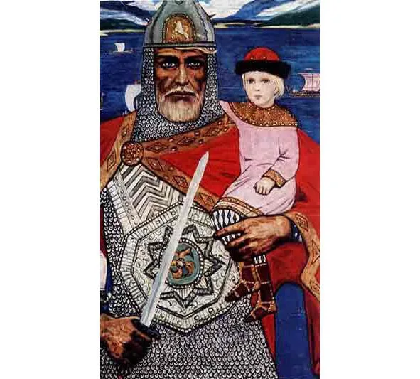  sharlib.com Илья Глазунов князь Олег и Игорь