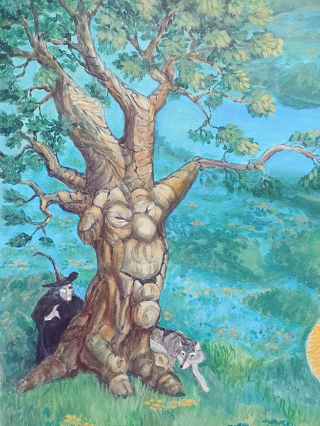 Рисунок гуашью для детей