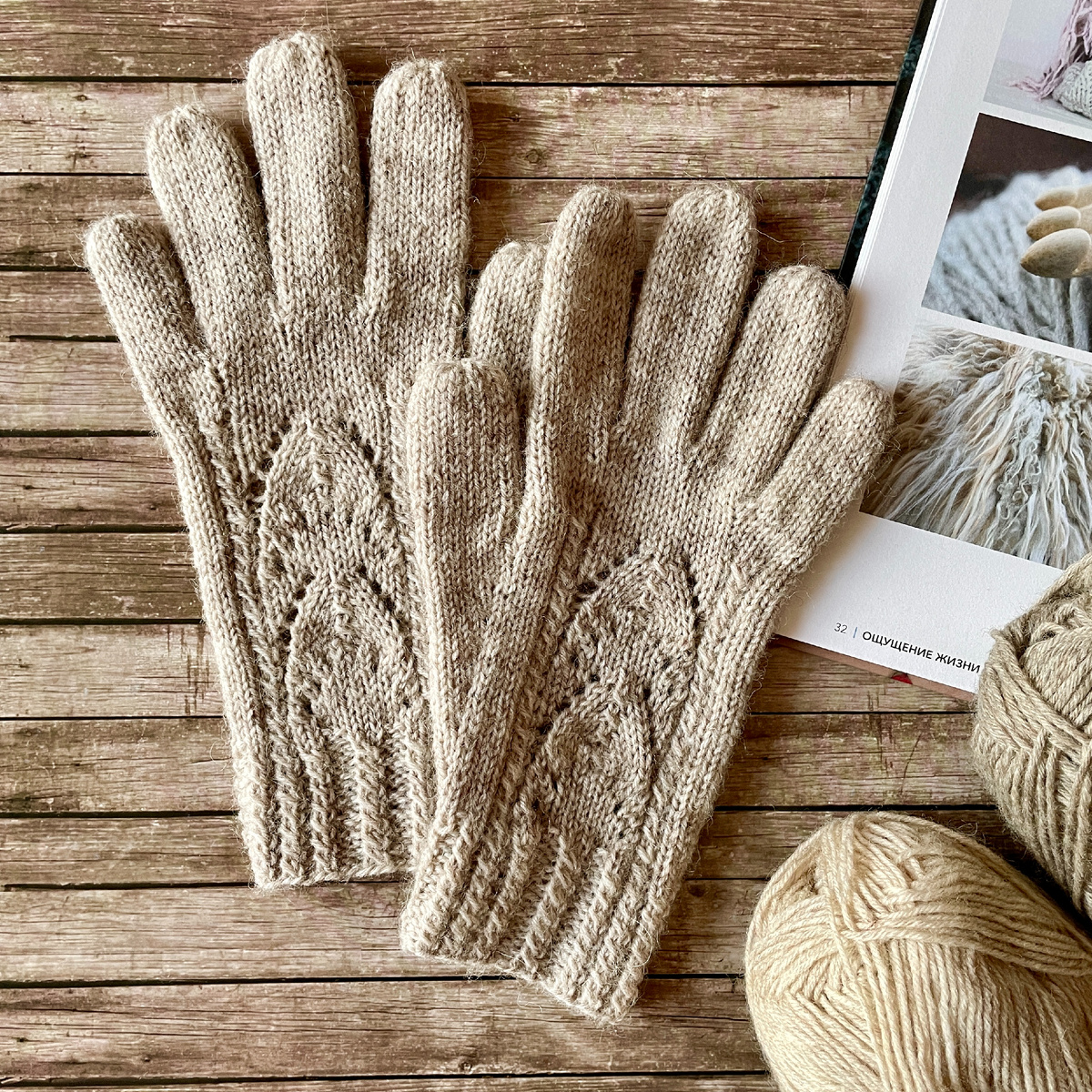 Перчатки по описанию Blossom Gloves - модель, работа и фото автора by-annike.ru