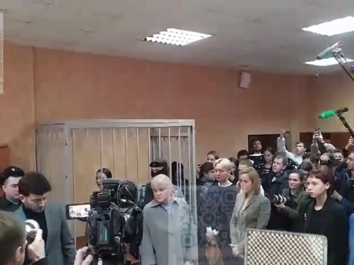    Елена Блиновская в зале суда© @moscowcourts
