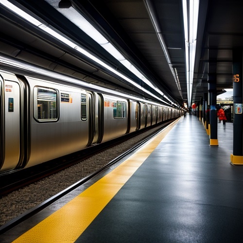 Современная станция метро