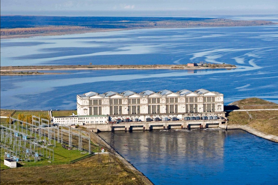 Рыбинская ГЭС. Фото: © Сергей Метелица