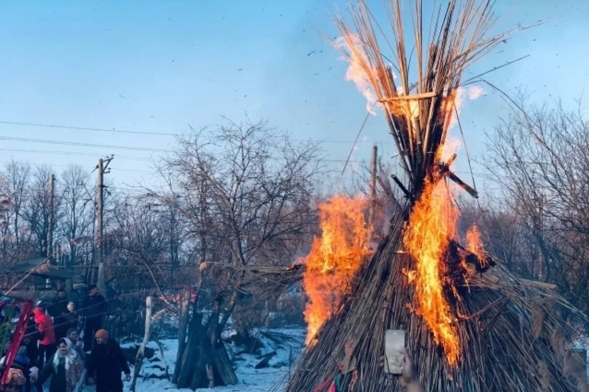    Народные забавы.