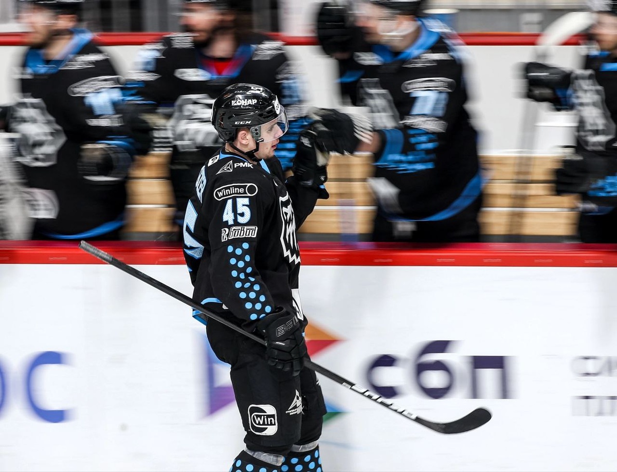 Нападающий «Трактора» Михаил Горюнов-Рольгизер