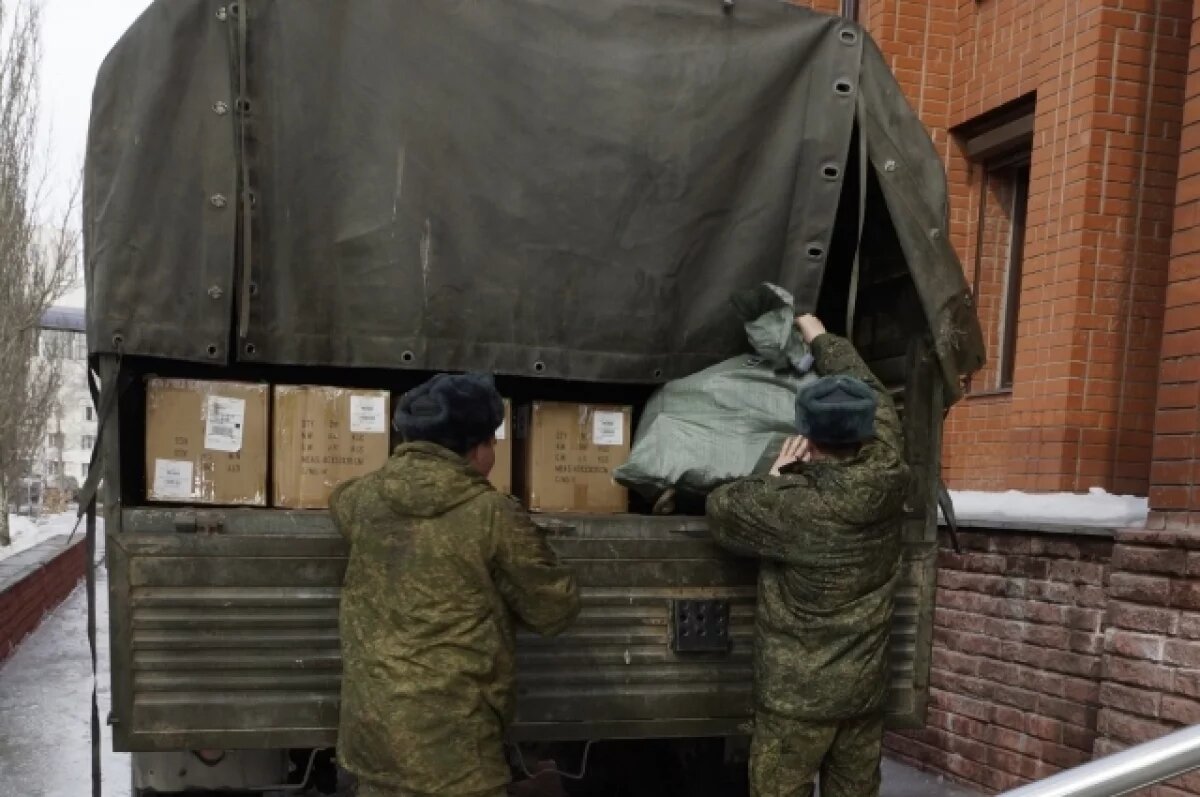    Омская таможня отправляет конфискованный товар в зону СВО