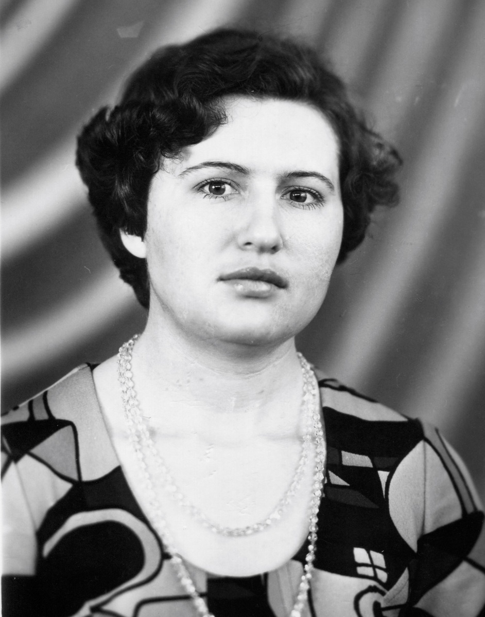 Такой Людмила Горбачёва приехала на Север в 1984 году