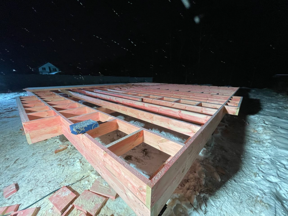 Фундамент готов