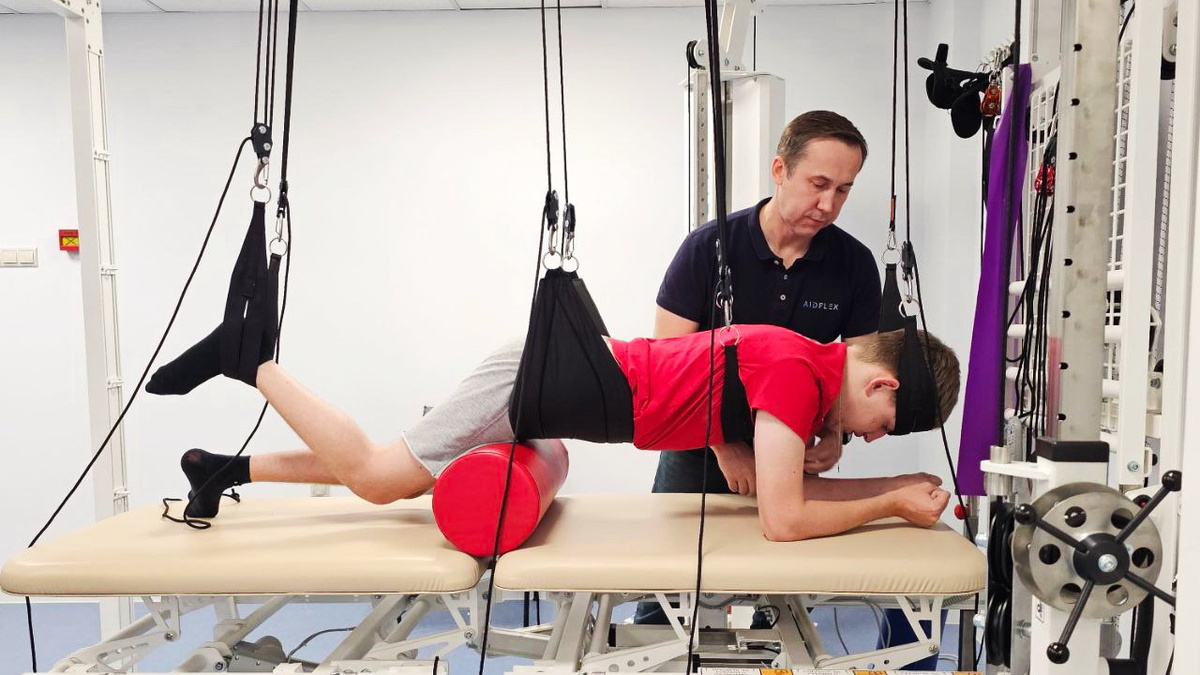    В Ханты-Мансийске для реабилитации пациентов используют тренажёр для космонавтов