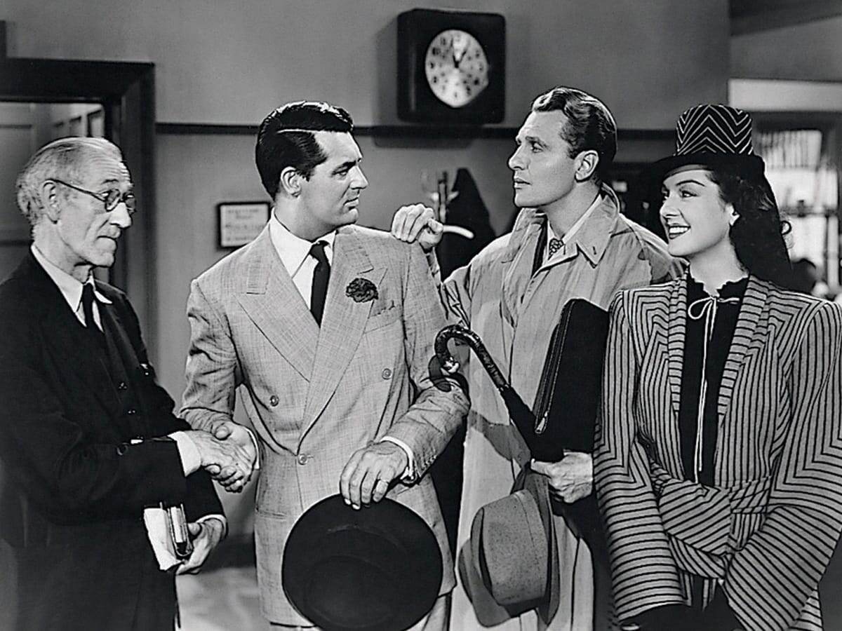 Кадр из фильма "Его девушка Пятница" (1940)