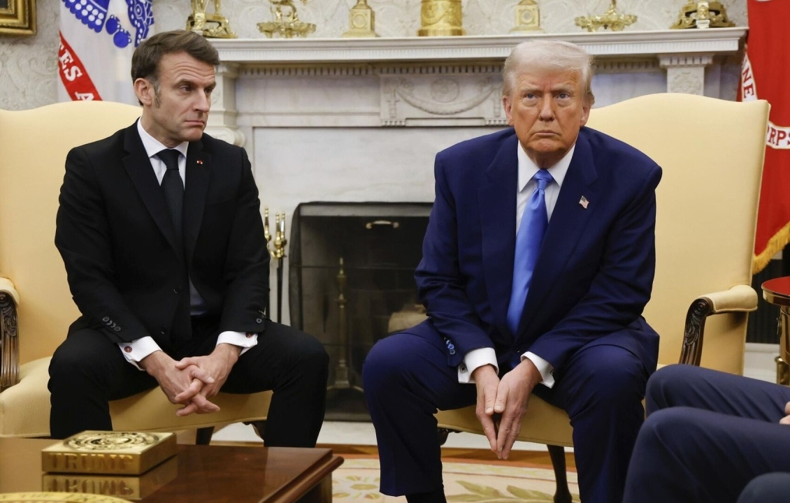    Макрон сообщил, что пытался отговорить Трампа от прекращения огня на Украине