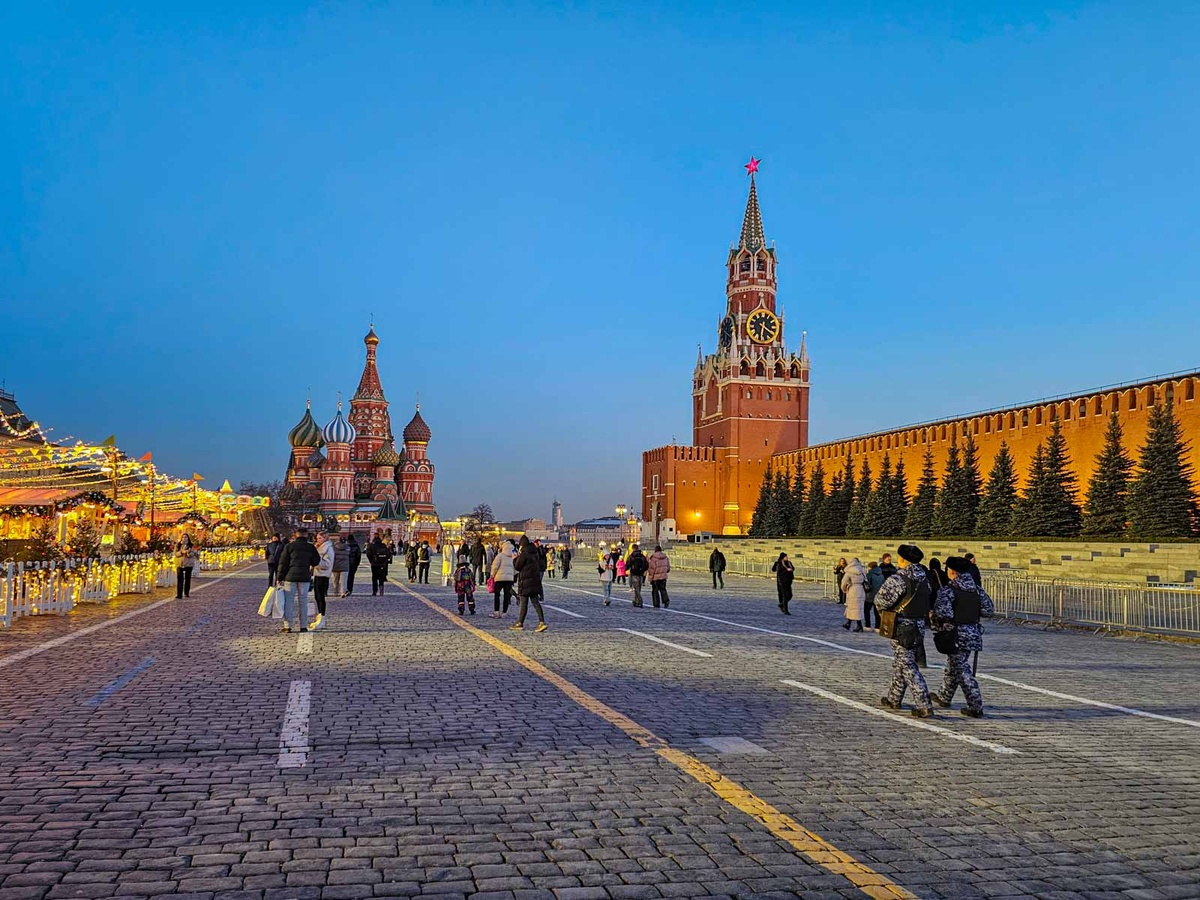 Москва. Красная площадь. Ярмарка