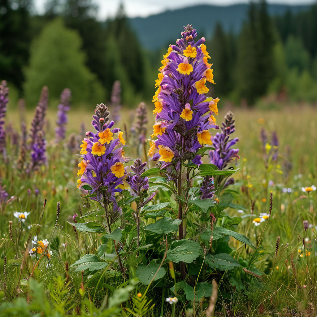 Иван-да-Марья. Сгенерировано нейросетью.
