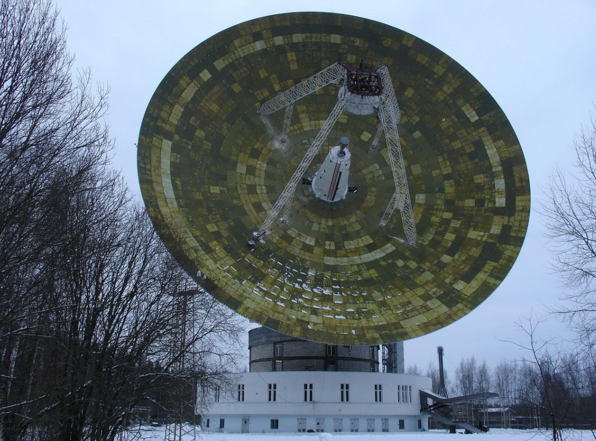 Радиотелескоп Рт-64. Источник: интернет.