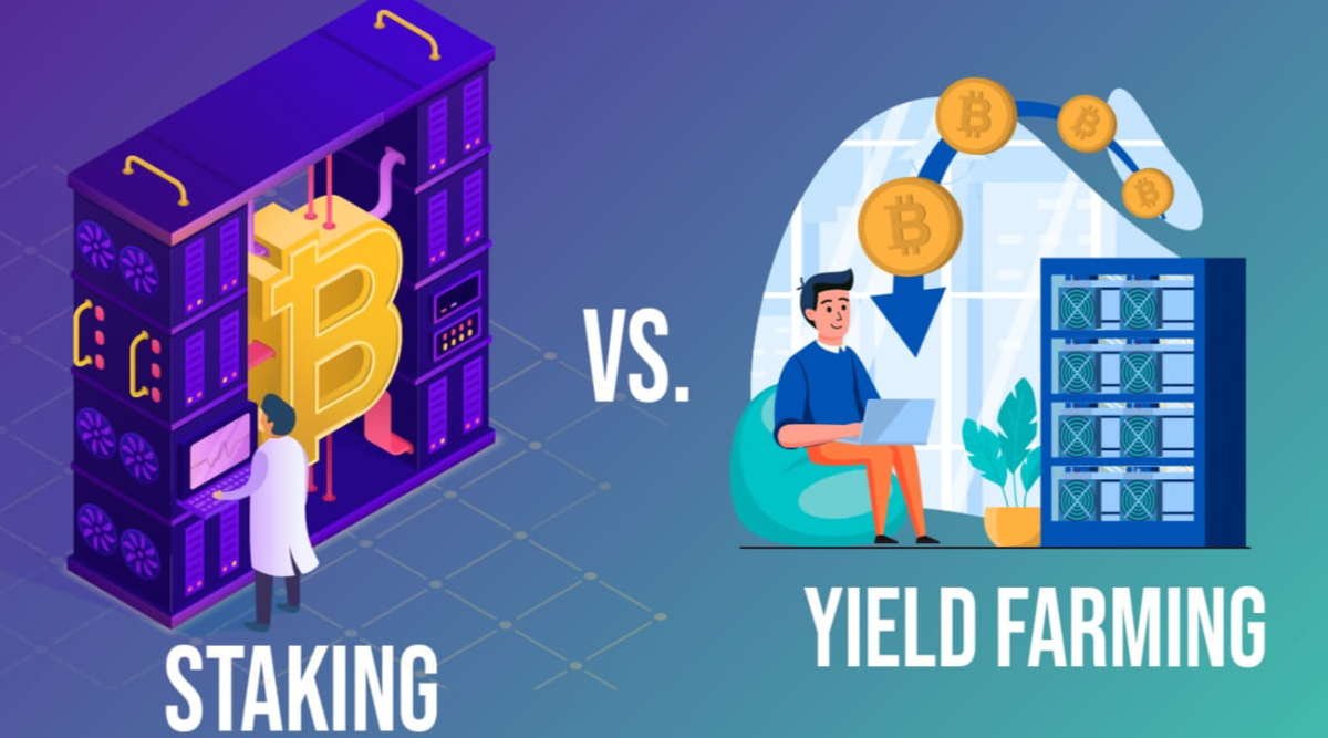 Стейкинг и доходное фермерство