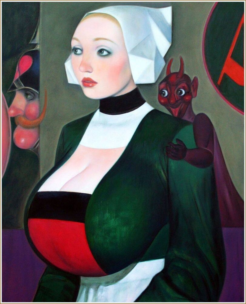 КАРТИНА ФРАНЦУЗСКОГО ХУДОЖНИКА ПОЛЯ ЛОРЕНЦИ / PAUL LAURENZI