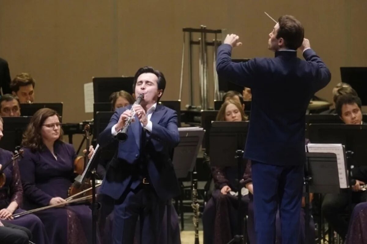    Госоркестр Башкирии выступил с Денисом Мацуевым в Перми