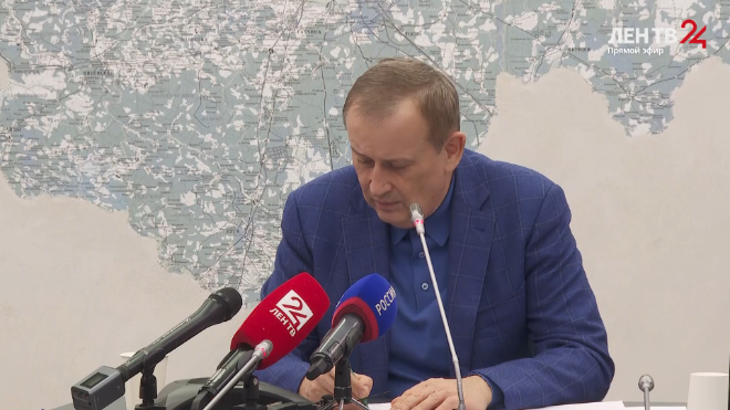 Фото: Скриншот прямой трансляции ЛенТВ24