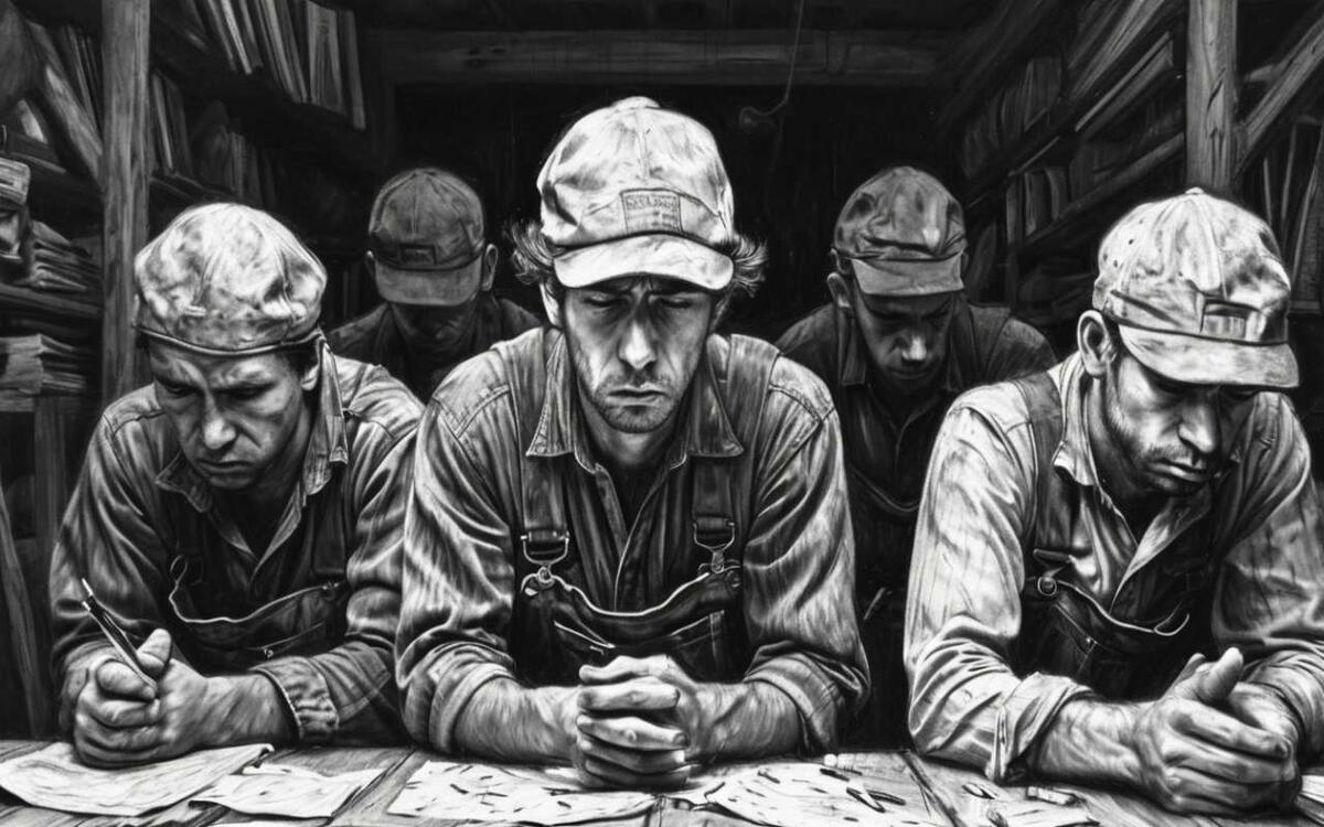    Долги по зарплате реконструирующим орловский аэропорт рабочим привели к уголовным делам Иллюстрация: нейросеть «Шедеврум»